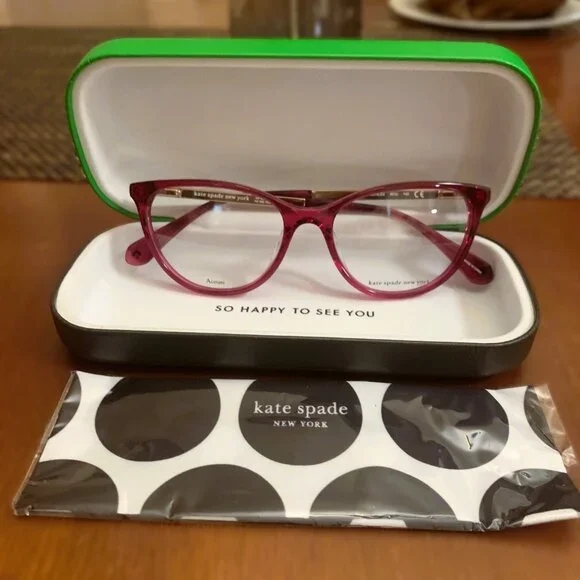 Kate Spade Kimberlee 08CQ Cherry Eyeglasses - Picture 2 of 14